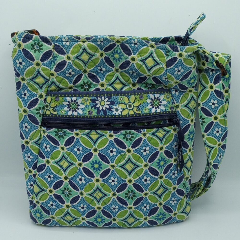 Vera Bradley Daisy Daisy Small Hipster Crossbody Retired Floral